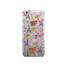 Load image into Gallery viewer, Paris Graphic Stamped iPhone Case