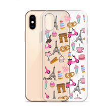 Load image into Gallery viewer, Paris Graphic Stamped iPhone Case