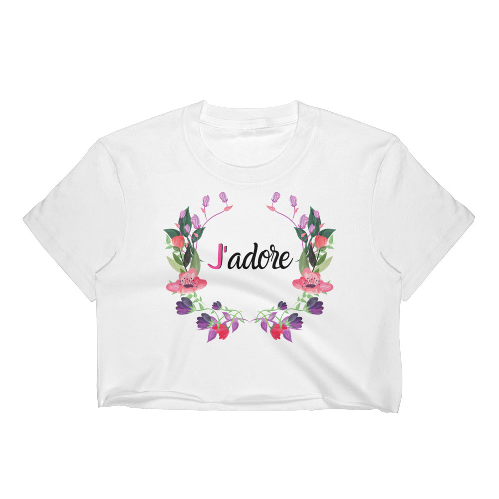 J'adore Floral Crop Top