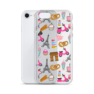 Paris Graffic Prints - Eiffel Tower iPhone Case