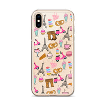 Load image into Gallery viewer, Paris Graphic Stamped iPhone Case