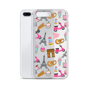 Paris Graffic Prints - Eiffel Tower iPhone Case