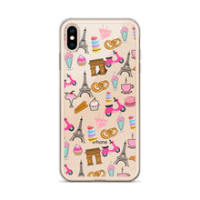 Load image into Gallery viewer, Paris Graphic Stamped iPhone Case